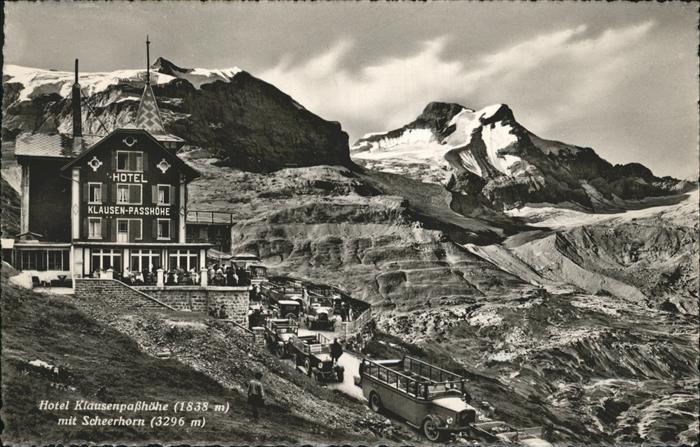 Postbus Hotel Klausenpaßhöhe Scheerhorn