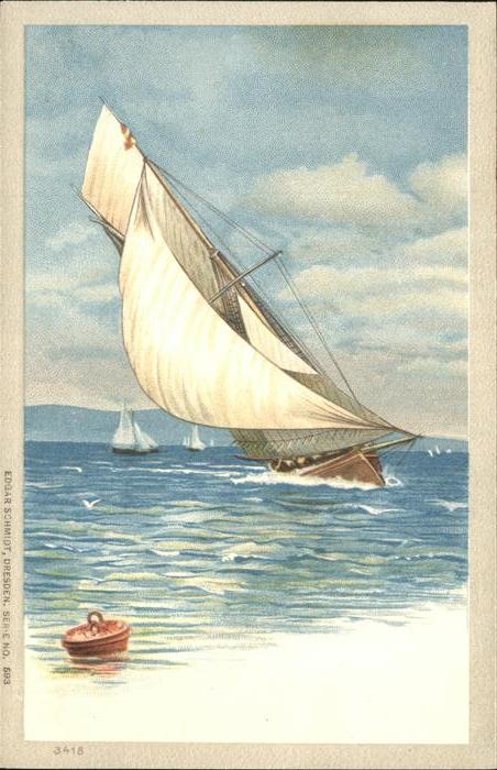 Segelboote Edgar Schmidt Dresden