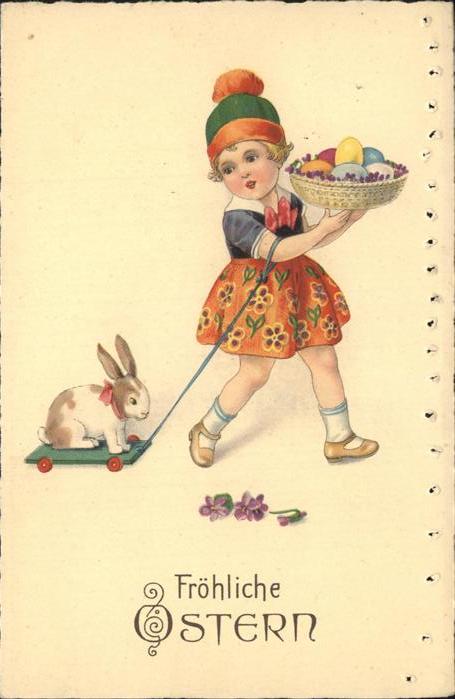 Ostern Easter Paques Hase Ostereier Kind