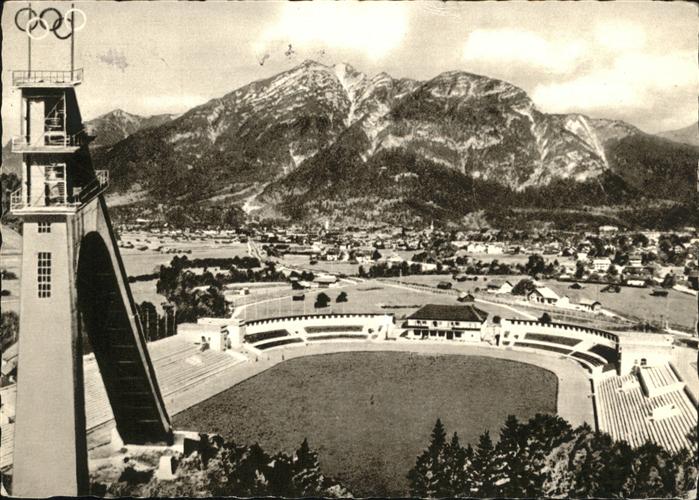 Ski-Flugschanze Olympia Stadion Garmisch Partenkirchen