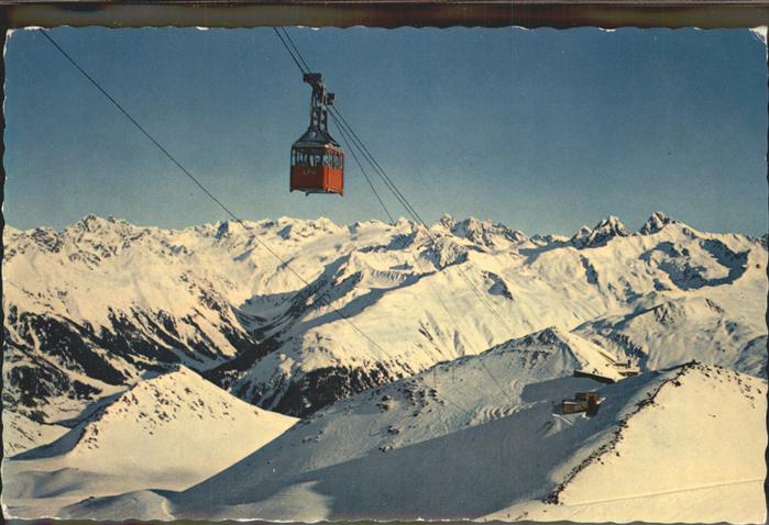 Seilbahn Davos Parsenn Silvrettagruppe