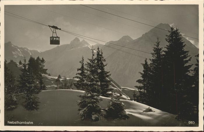 Seilbahn Nebelhornbahn