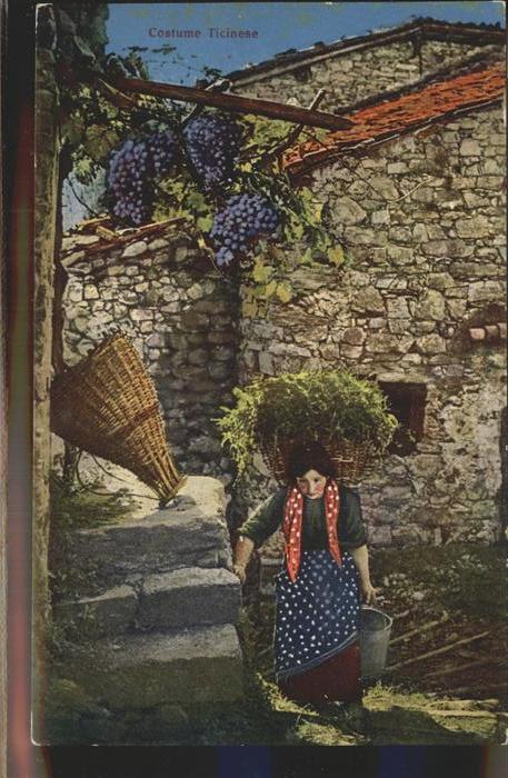 Trachten Schweiz Trachten Trauben Ticino