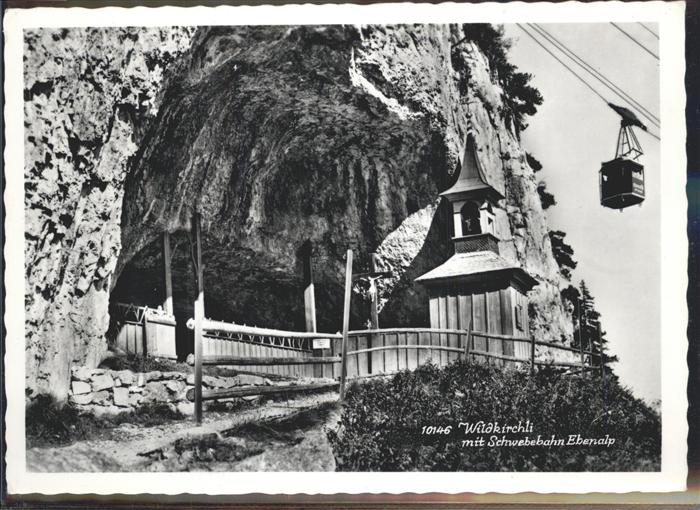 Seilbahn Ebenalp Wildkirchli