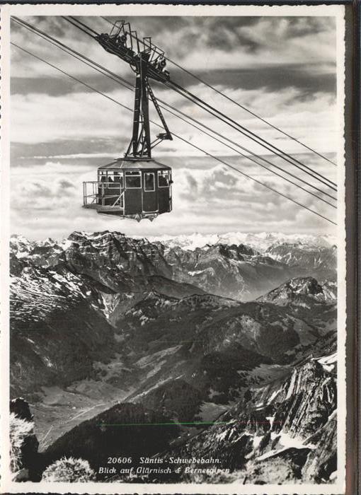 Seilbahn Säntis Schwägalp Glärnisch