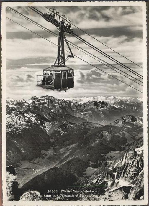 Seilbahn Säntis Schwägalp Berneralpen