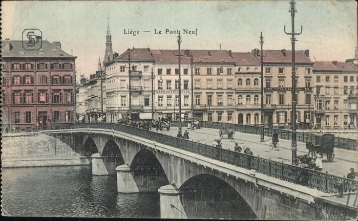 Liege Luettich Pont Neuf Bruecke