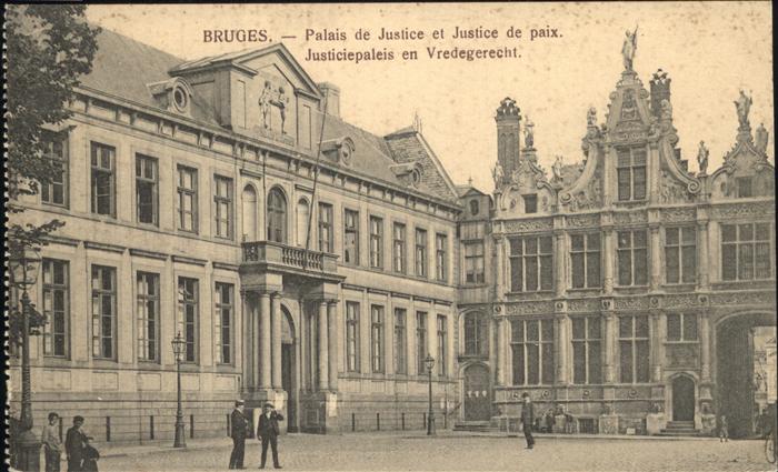 Bruges BRUGGE Belgie Palias Justice paix Vredegerecht