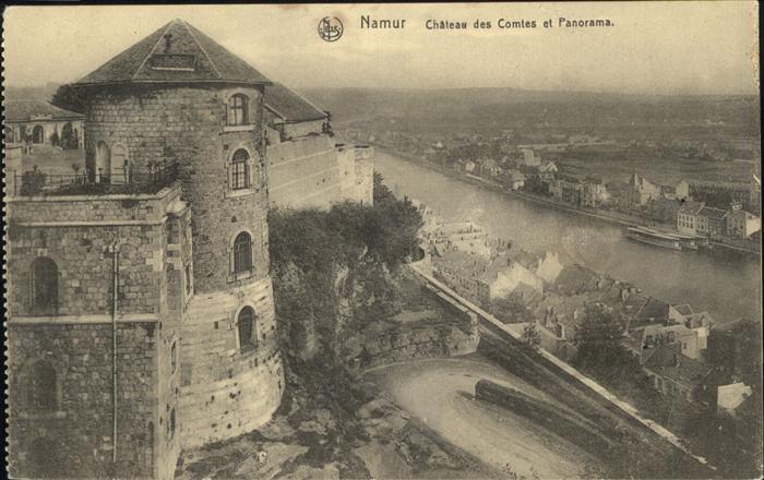 Namur Wallonie Chateau Panorama