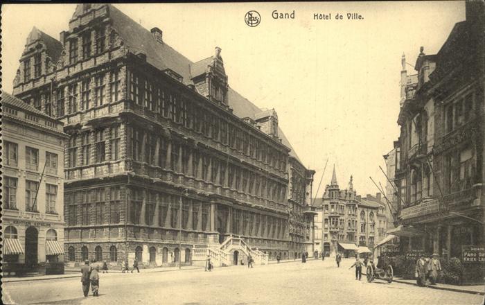 Gand Belgien Hotel de Ville