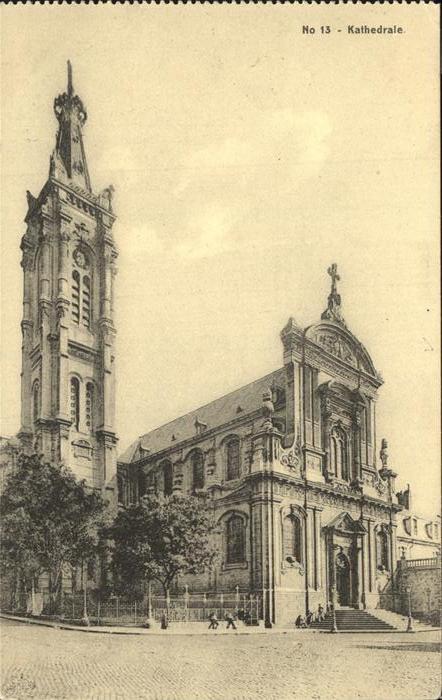 Bruxelles Bruessel Kathedrale