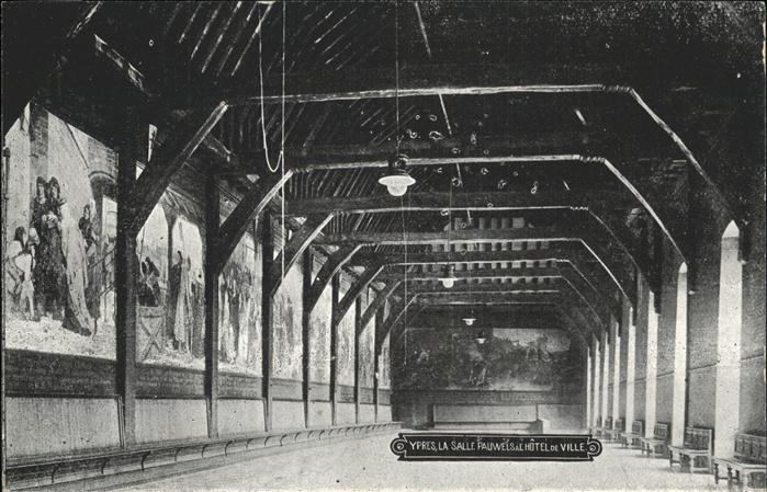 Ypern Ypres Salle Pauwelsac Hotel de Ville