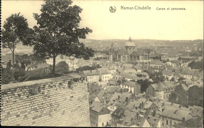 Namur Wallonie Citadelle Canon Panorama