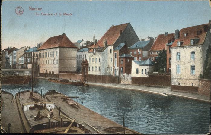 Namur Wallonie La Sambre et le Musee