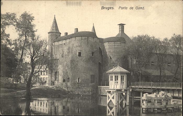 Bruges BRUGGE Belgie Porte de Gand