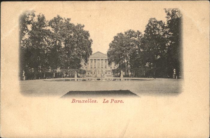Bruxelles Bruessel Parc