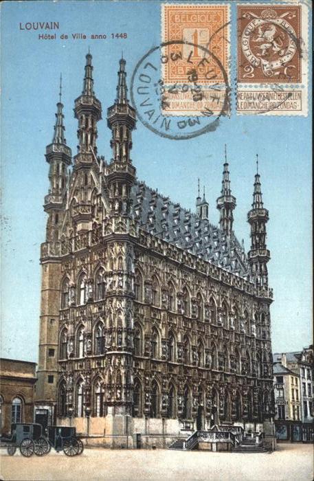 Loewen Louvain Hotel de Ville 1448