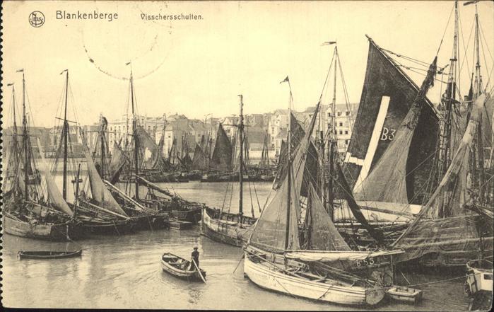 Blankenberghe Visscherschulten Feldpost