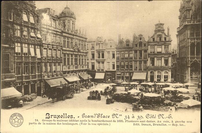 Bruxelles Bruessel Grand Place