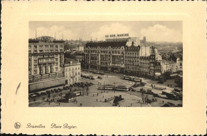 Bruxelles Bruessel Place Rogier