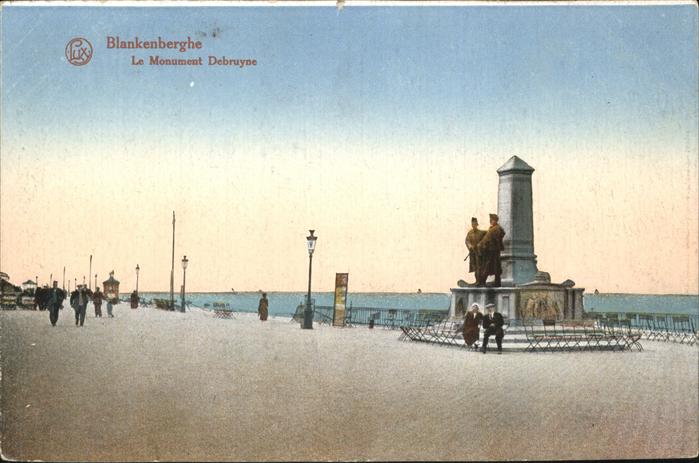 Blankenberghe Monument Debruyne