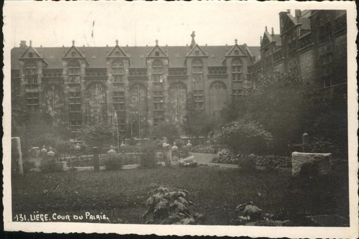 Liege Luettich Cour du Palais