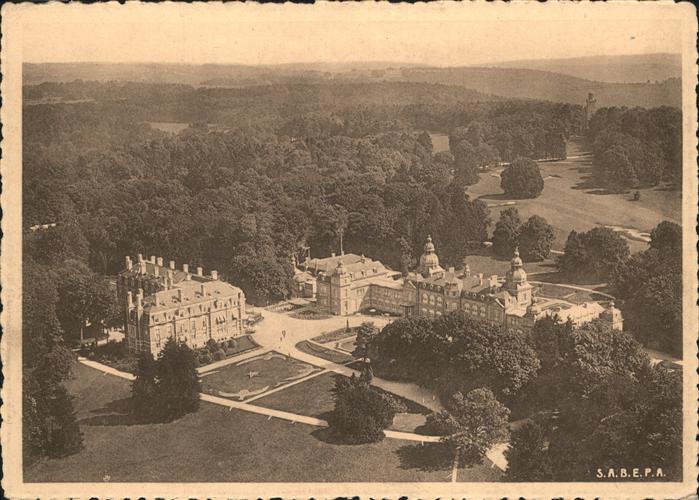 Ardenne-Houyet Chateau d Ardenne Fliegeraufnahme