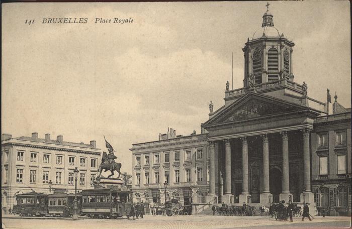 Bruxelles Bruessel Place Royale