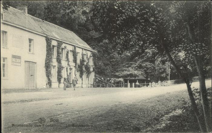Spa Liege Promenade Fontaines