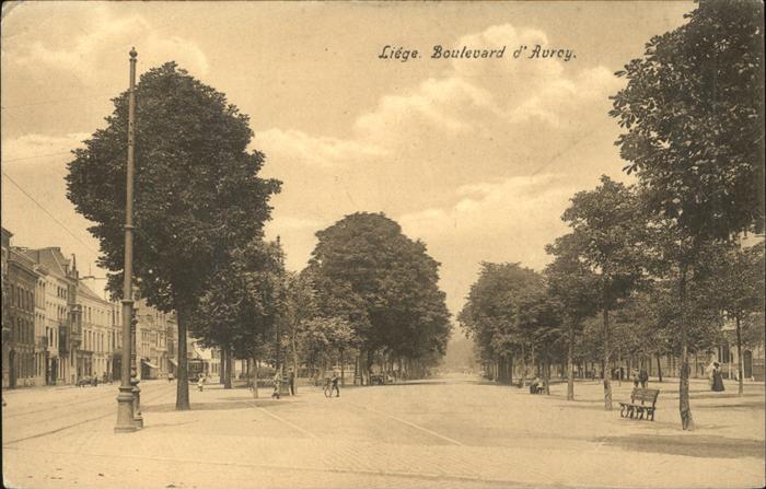 Liege Luettich Boulevard d Aurey