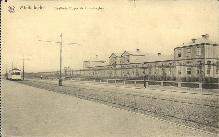 Middelkerke Gasthuis Roger Grimberghe Strassenbahn