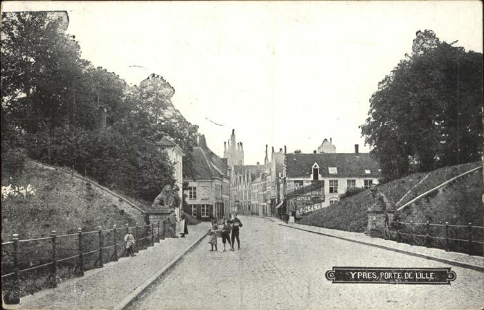 Ypern Ypres Porte de Lille