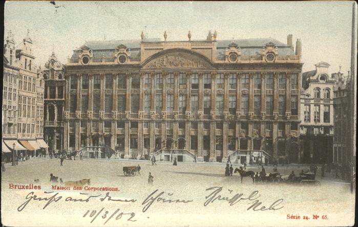 Bruxelles Bruessel Maison des Corporations