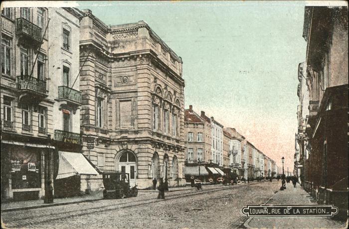 Louvain Flandre Station Feldpost