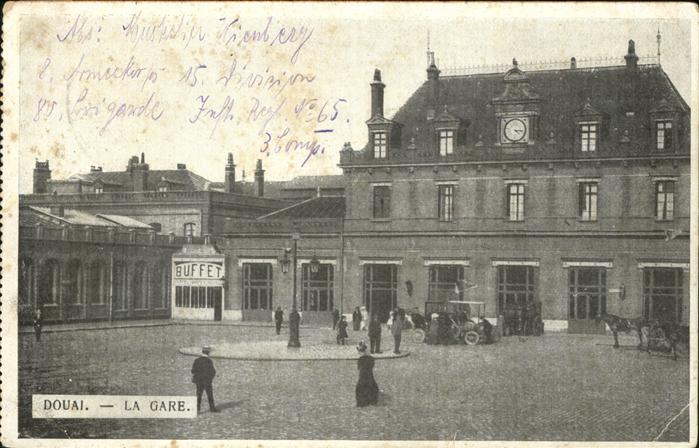 Douai 59 La Gare Bahnhof