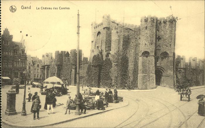 Gand Belgien Chateau des Comtes