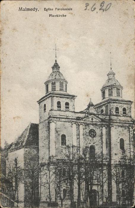 Malmedy Wallonie Eglise Pfarrkirche