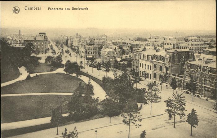 Cambrai Panorama Boulevards