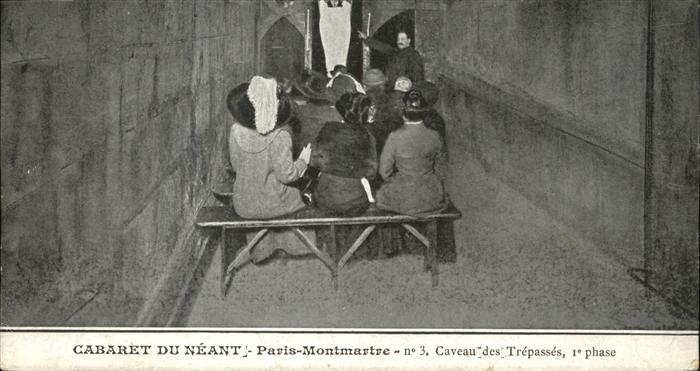 Paris Monamatre Cabaraet du Neant