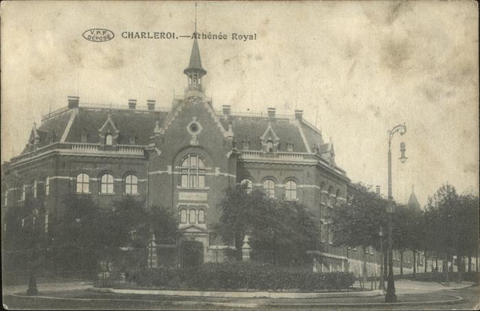 Charleroi Wallonie Athenee Royal