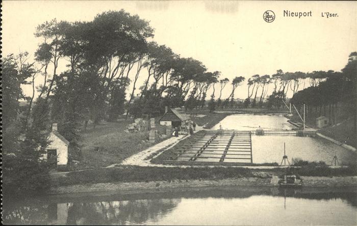 NIEUPORT Nieuwpoort West-Vlaanderen Belgie Yser