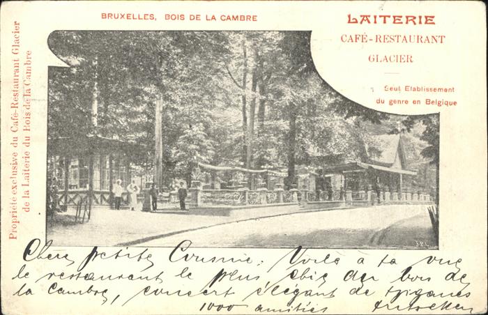 Bruxelles Bruessel Laiterie Cafe Restaurant Glacier