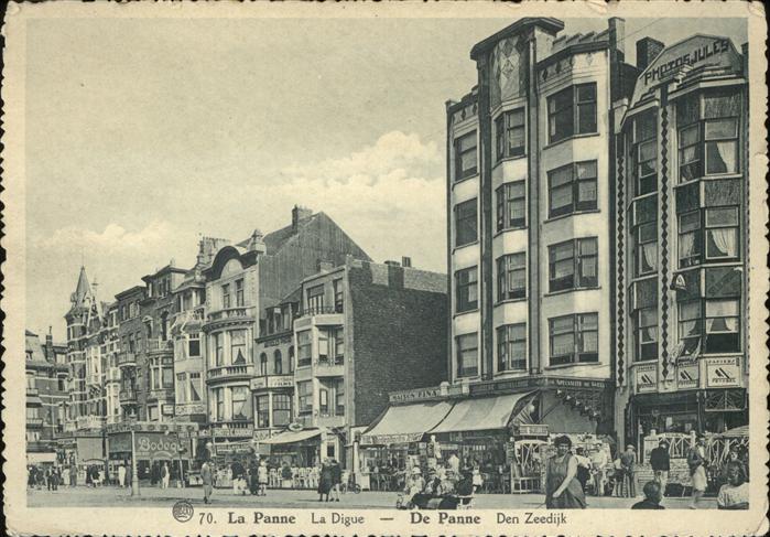 La Panne Veurne Digue Den Zeedijk