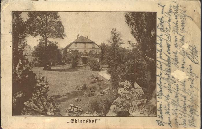 Belgien Ehlershof Feldpost