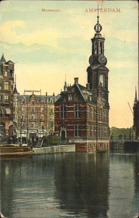 Amsterdam Niederlande Muattoren