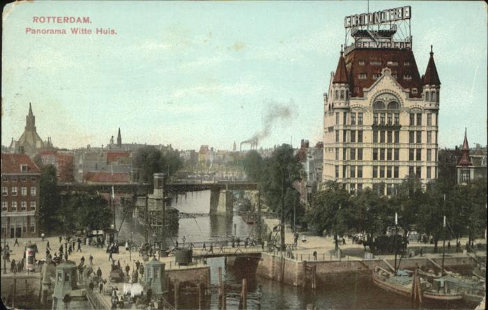 Rotterdam Panorama Witte Huis