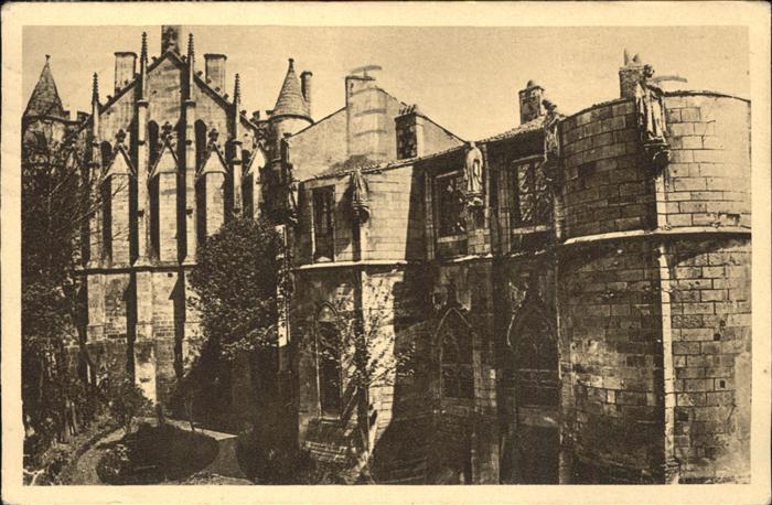 Poitiers 86 Le Chevet de la Salle des Pas_Perdus du