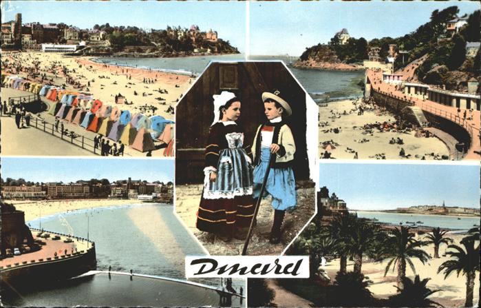 Dinard 35 Cote d_Emeraude Plage vers la Malouine