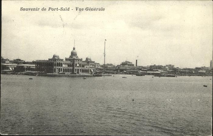 Port Said Vue generale