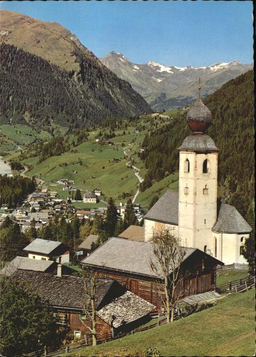 Doellach Kaernten Sommerfrische im Moelltal Kirche